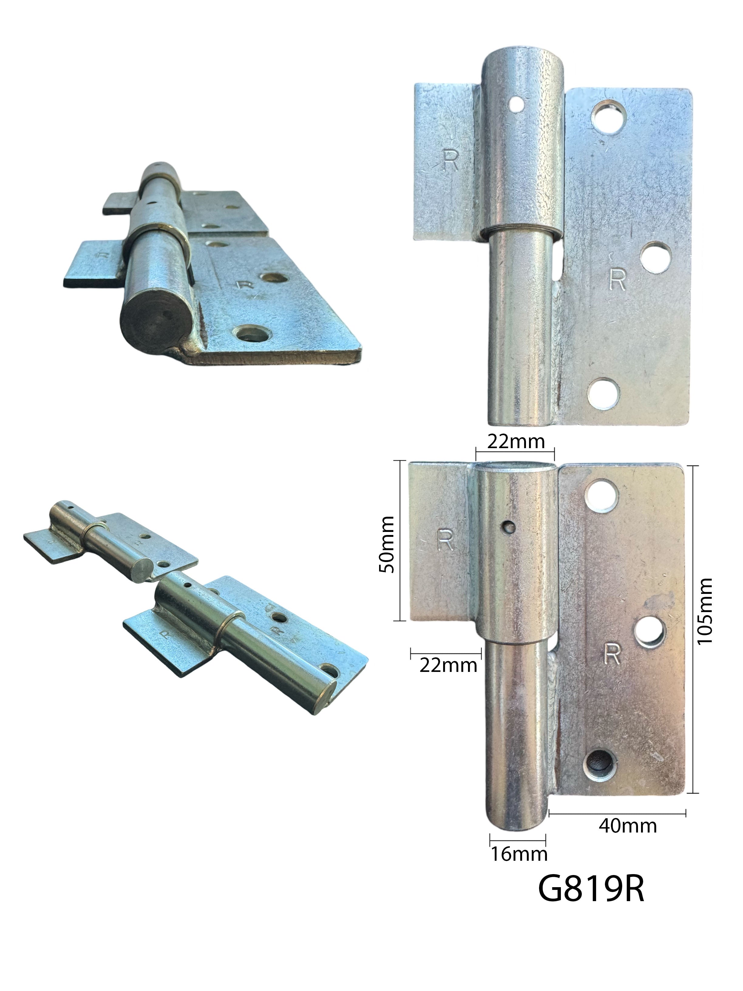 Weld to Screw Hinge