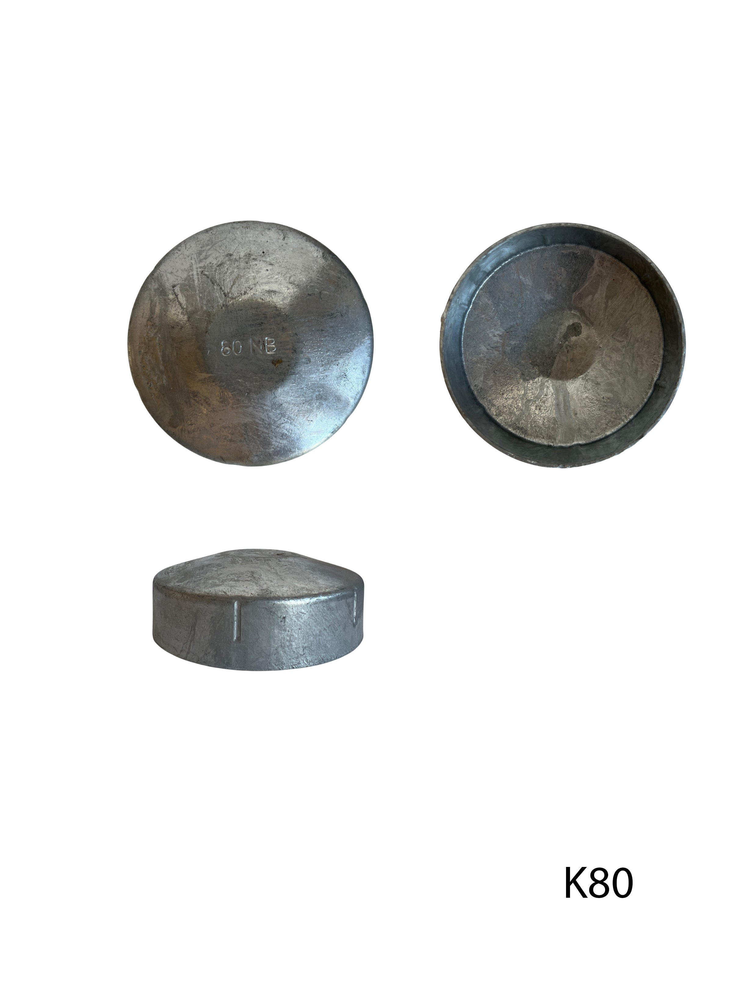 Round Pipe Cap 80NB